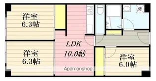 千葉県習志野市谷津4丁目【マンション】の間取り