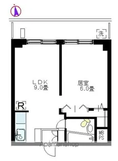 ハイホーム本陣【10階】の間取り