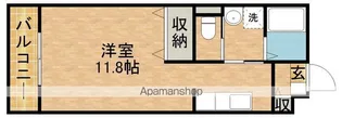 グランドローズ横須賀【1階】の間取り