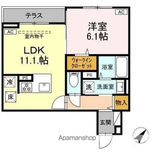 Asset−Court曙町【2階】の間取り