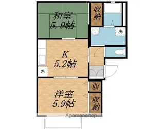 フォーレス マロニエ【B101号室】の間取り