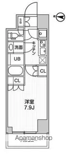 ガリシア森下Ⅴ【7階】の間取り