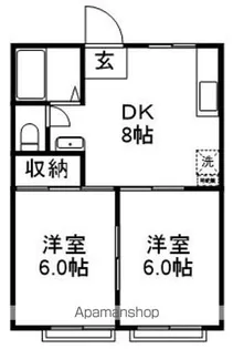 グリーンヒル八千代台【1階】の間取り