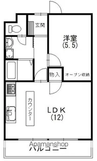 MOKA NEXT IKENOUCHI【1階】の間取り