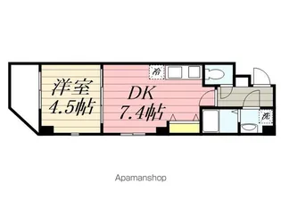 クレスト新田町【7階】の間取り