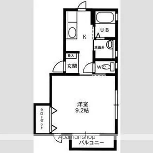 LUNA(ルナ)【1階】の間取り
