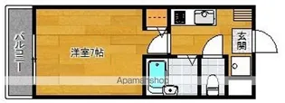 ラオム21【205号室】の間取り