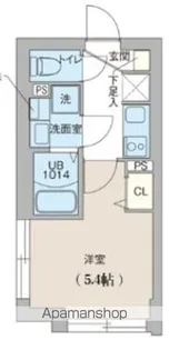 クリオ ラモード目黒洗足【1階】の間取り