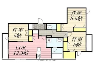 NAKASU【2階】の間取り