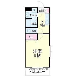 ブルースハープⅡ【4階】の間取り