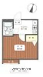 パティオ中川【101号室】の間取り