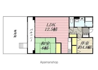 ボナール壱号館【1階】の間取り