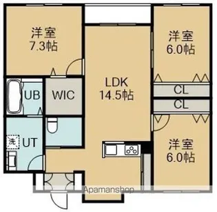 クレールマンション杉並【201号室】の間取り