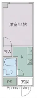 グランセオ黒田Ⅱ【303号室】の間取り