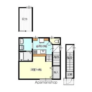 プログレス【202号室】の間取り