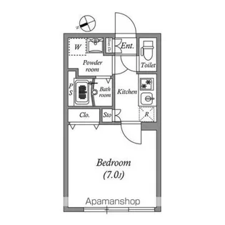 LEGALAND早稲田【4階】の間取り