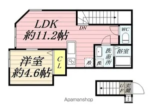 アームズメゾン上大岡【2階】の間取り