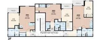 グランディール千葉新宿【2階】の間取り