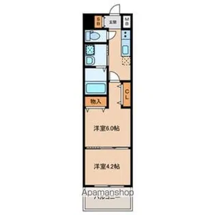 白島城北東亜ビル【8階】の間取り