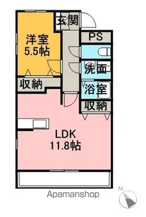 エクセルマエダ【3E号室】の間取り