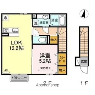 GRAN M【2階】の間取り