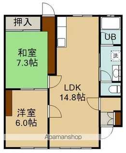 マンションT&K(マンションティーアンドケー)【202号室】の間取り