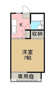 ヴィラあさひ【1階】の間取り