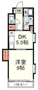 プリマリオ【101号室】の間取り