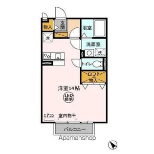 エテルナーレ【2階】の間取り