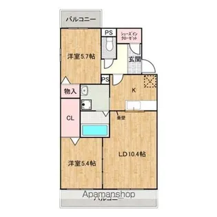 FORT RISE【1階】の間取り