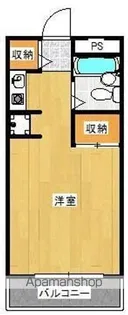 セントラルマンション武蔵野【103号室】の間取り