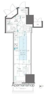 ZOOM信濃町【10階】の間取り