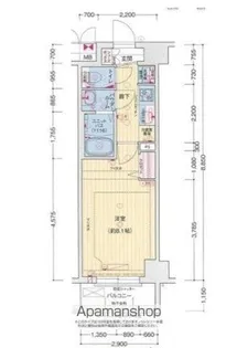 プレサンス木場公園【6階】の間取り