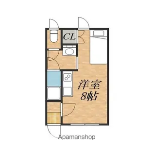 文教荘【2階】の間取り