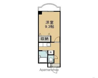 インペリアルパレスFUJIYA【503号室】の間取り