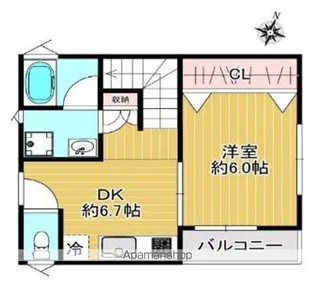 サンフォーレ5号棟【2階】の間取り