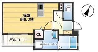 グランベアー二日市【3階】の間取り