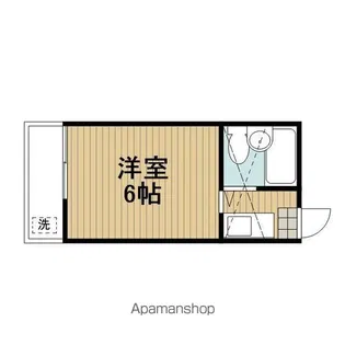 ジョイフル鶴見【106号室】の間取り