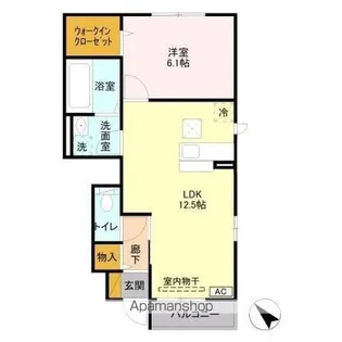 アネシス Ⅱ【1階】の間取り