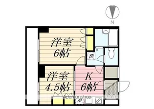 ベイステート安間【10階】の間取り