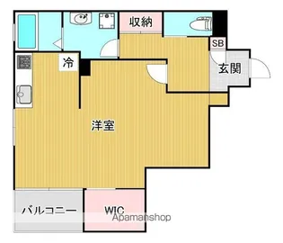 ティーエス代沢【1階】の間取り