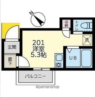 サンシャルム【2階】の間取り