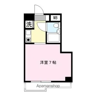 シャルマンハイム平野【202号室】の間取り