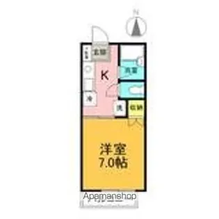 メゾンTKC【1階】の間取り