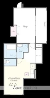 エリンコート矢切【1階】の間取り