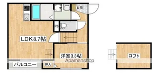 DOLCEVITA西町【1階】の間取り