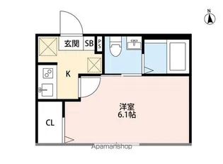 NKクレール幕張【2階】の間取り