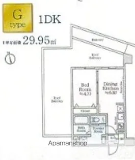 アイルイマージュ押上イースト【5階】の間取り