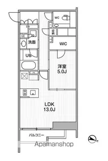 シーズンフラッツ新大塚【6階】の間取り