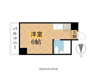 メゾン・ド・ノア第2北野【305号室】の間取り